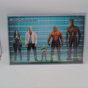 Guardians of the Galaxy Mystery Incorporated Scooby Doo Autographed Poster RKDN